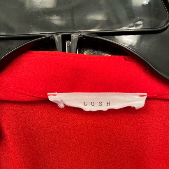 Lush Red blouse - Picture 4 of 5